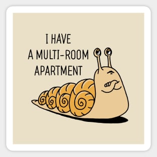 multi-room apartment Sticker